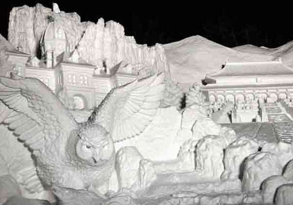 Фестиваль ледяных скульптур Саппоро