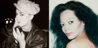 Boy George and Diana Ross