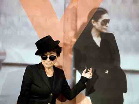 Ретроспектива работ японской художницы Йоко Оно