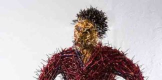 скульптуры из карандашей-1