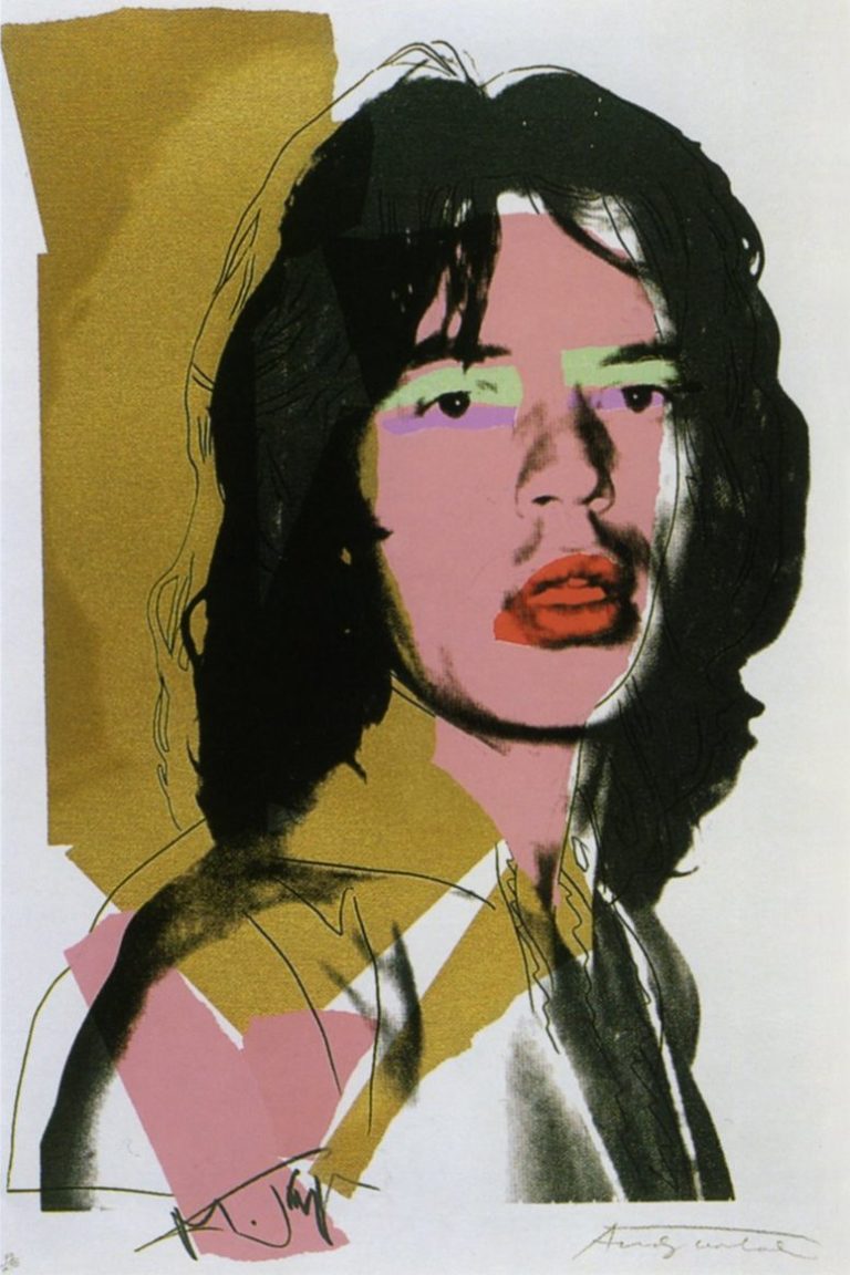 Andy Warhol Mick Jagger