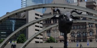 ai weiwei zodiac heads bronze in nathan phillips square toronto_4