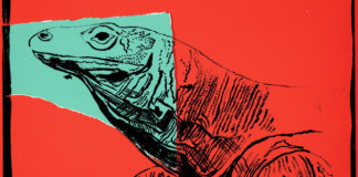 Энди Уорхол. Komodo Monitor, 1986