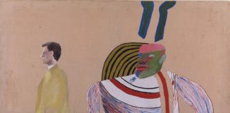 David_Hockney_Man_in_a_Museum_Or_Youre_in_the_Wrong_Movie_1962