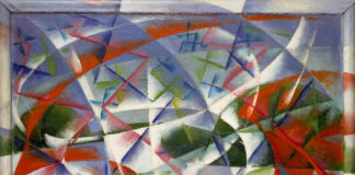 Джакомо Балла.  Abstract Speed + Sound (Velocità astratta + rumore), 1913–14