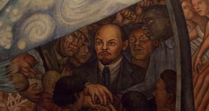 Дієго Рівера. Людина на роздоріжжі (фрагмент)