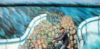 графіті на Берлінській стіні 1