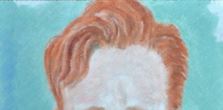 рисунки на бумажных полотенцах Кена Делмара_2
