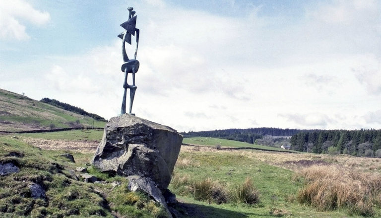 Генри Мур.  Стоящая фигура, 1950