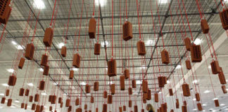 Кенделл Джеерс hanging piece art basel