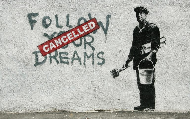 follow your dreams Banksy 02