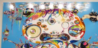 "In the Land of the Dead, Stepping on the Tail of a Rainbow"Takashi Murakami