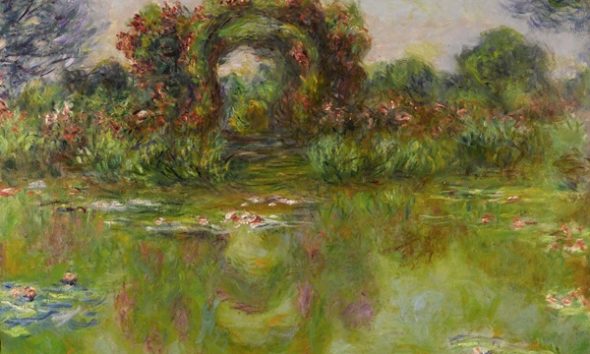 Клод Моне. "Bassin aux nymph as les rosiers"