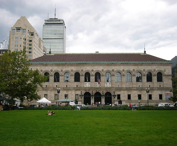 Boston Public Library.
