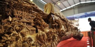 Скульптура мастера Чжэн Чунхуи 1