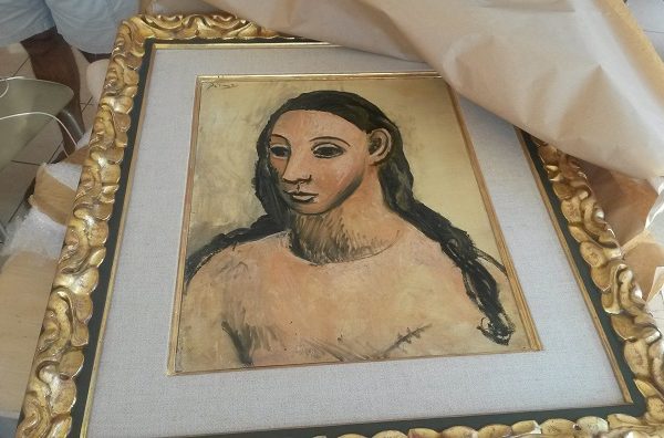 Пабло Пикассо. Голова молодой женщины