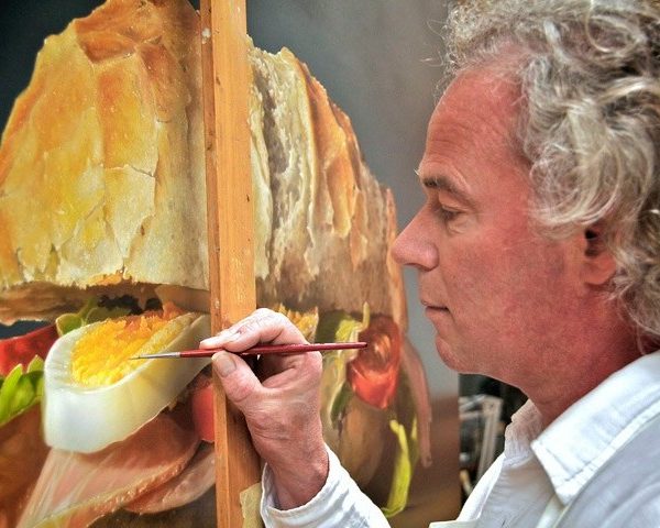 The painter Tjalf Sparnaay