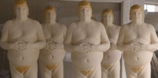 дональд трамп скульптура_4