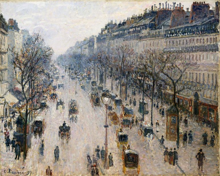 Pissarro_Boulevard_Montmartre