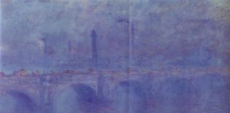 Мост Ватерлоо, эффект тумана, 1903 - Клод Моне