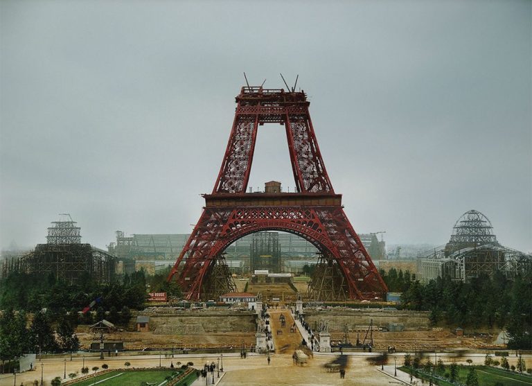 Эйфелева башня, июль 1888