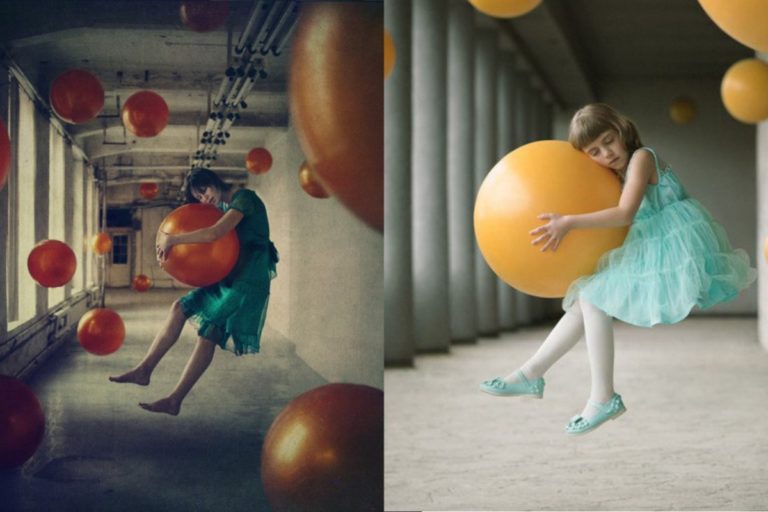 Photographs by Anka Zhuravleva (left) and Alex Andriesi (right).