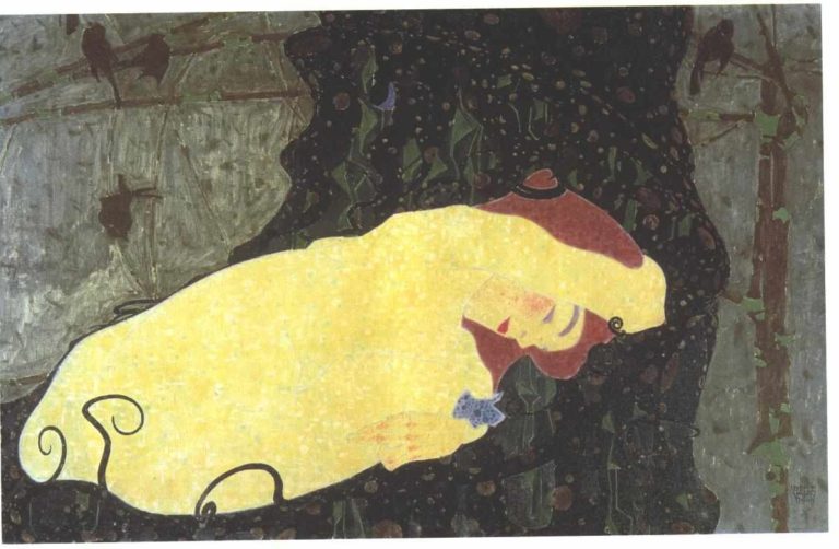 Schiele_-_Danae_-_1909