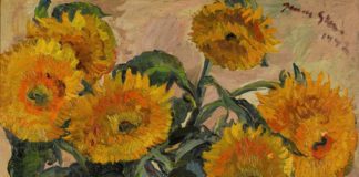 4 . Irma Stern, Still Life with Flowers (1942)