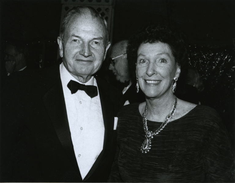 Peggy and David Rockefeller