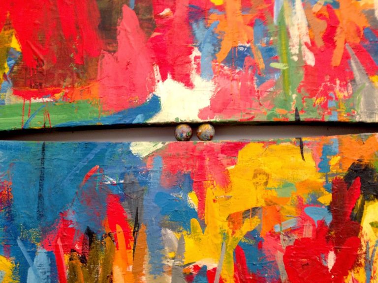 3 Jasper Johns, Painting with Two Balls (1960)