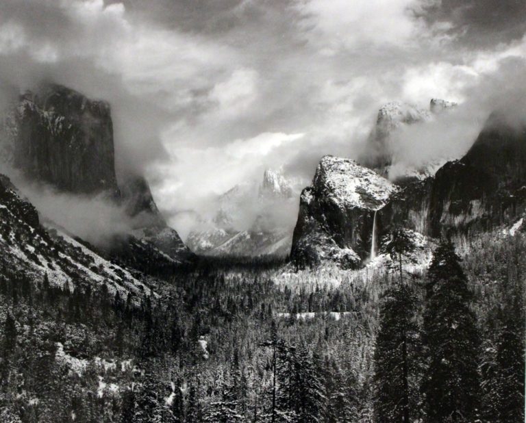 Ansel Adams, Clearing Winter Storm,