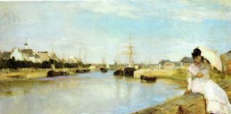 Берта Моризо. Порт в Лорьяне
