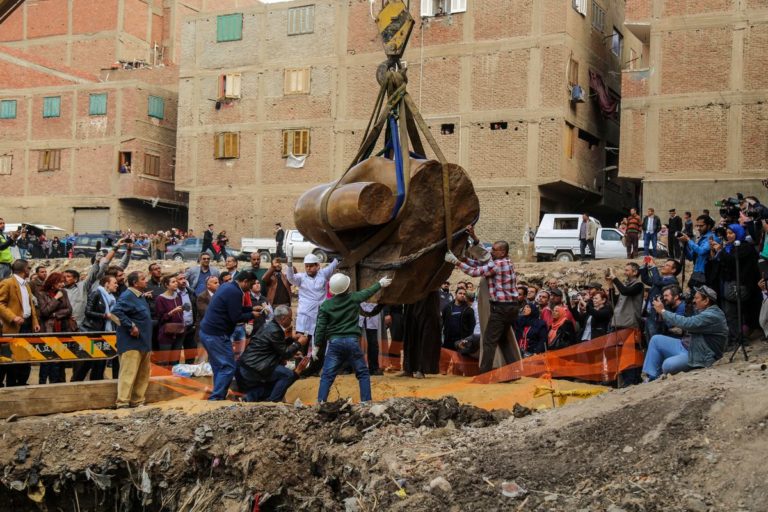 Parts of buried Ramses II Temple discovered in Egypt