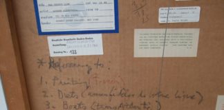 Verso Роберта Мазервелла, Французская линия 1960 год. Предоставлено Фондом Дедалуса.