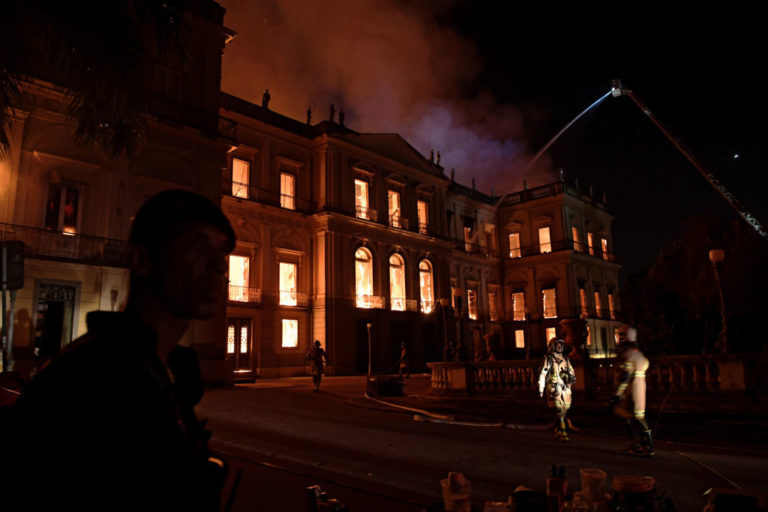 BRAZIL-FIRE-MUSEUM