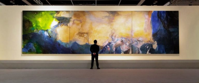 Монументальный триптих Zao Wou-Ki продадут на Sotheby's за $65 млн