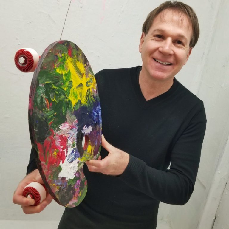 Adrian Wilson's skateboard