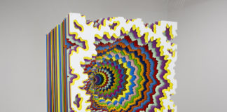 Jen Stark, “Dimensionality” at Joshua Liner Gallery